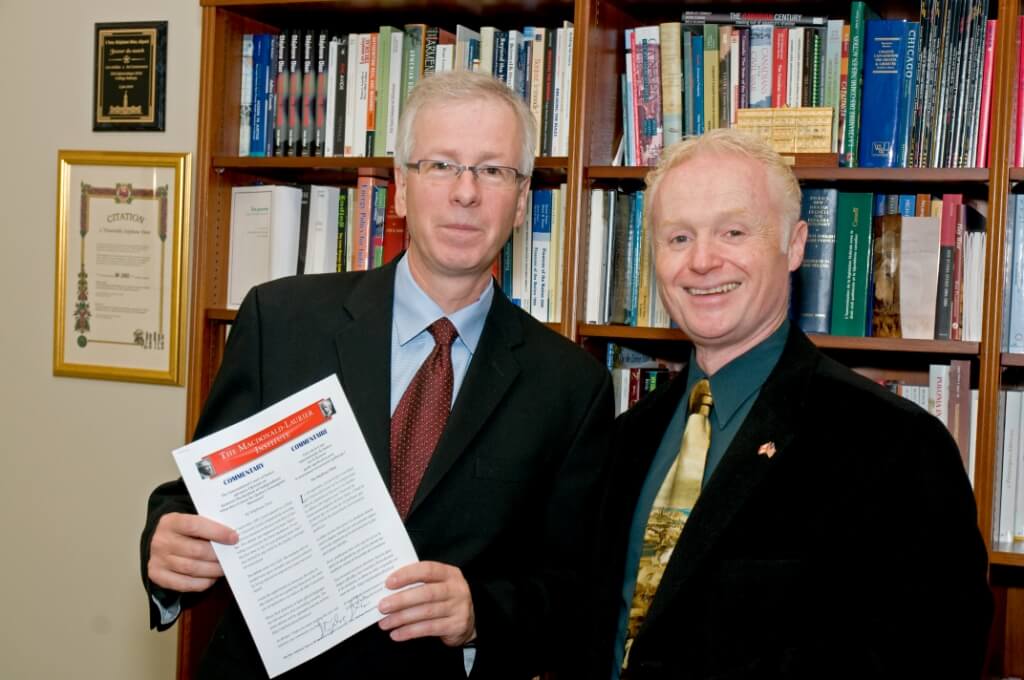 Stephane Dion with Brian Lee Crowley