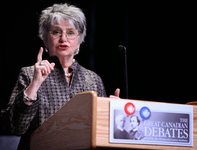 Video and photos: Barbara Kay and Daniel Drache debate free speech on campus