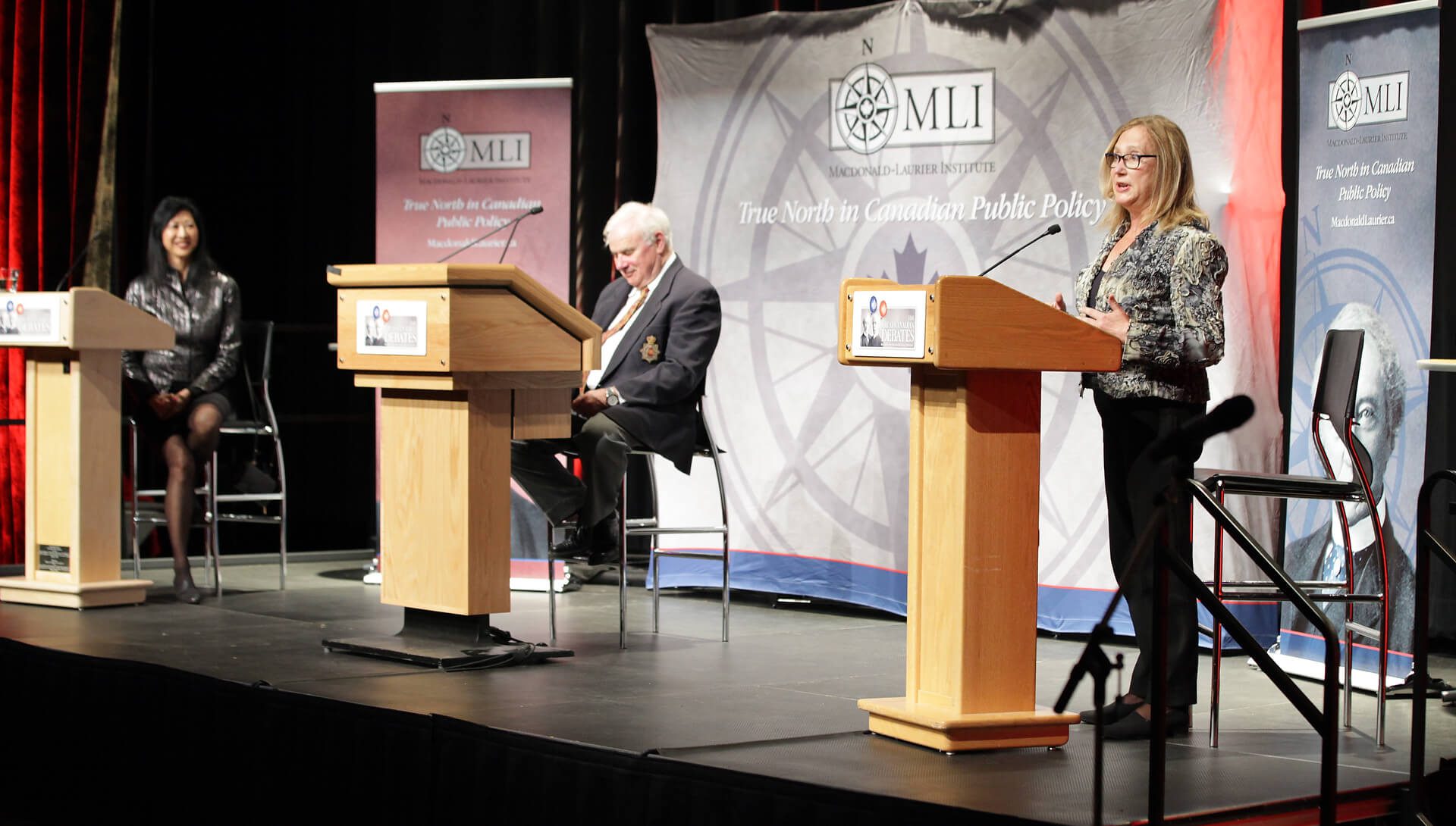 Photos and video: Margaret Wente and Susan Eng debate Canada’s seniors at the Great Canadian Debates