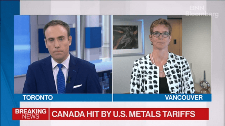 Trump’s tariffs on steel and aluminum not a bluff, Dawson tells BNN Bloomberg