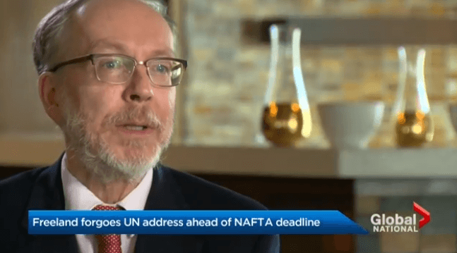 New NAFTA agreement possible with Canadian concessions on dairy: Cross on Global News