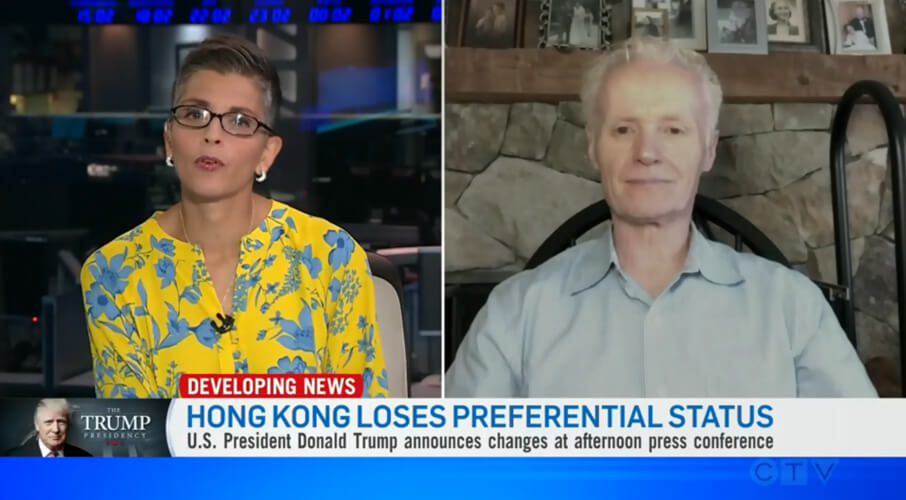 Hong Kong Loses Preferential Status: Brian Lee Crowley on CTV News