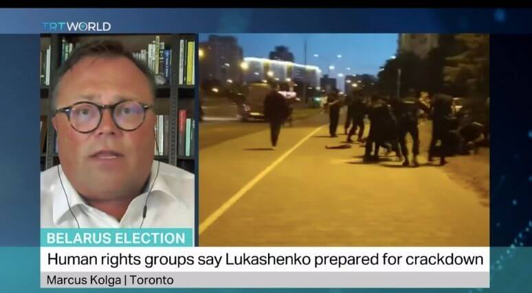 Opposition in Belarus refuses to recognise results of vote: Marcus Kolga on TRT World