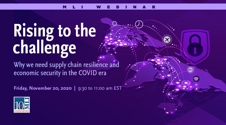 Rising to the challenge: Why we need supply chain resilience and economic security in the COVID era