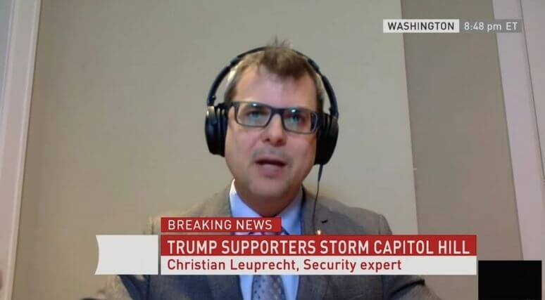 Pro-Trump rioters storm U.S. Capitol: Christian Leuprecht on CBC News