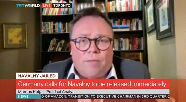 Navalny Sentencing: Marcus Kolga on TRT World