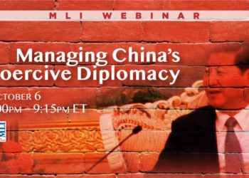 Webinar Panel Video: Managing China’s Coercive Diplomacy