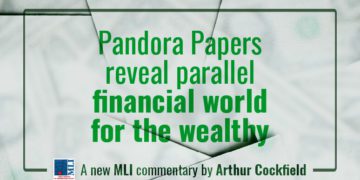 Parallel world for the very rich and the very corrupt hurts honest taxpayers: New MLI Commentary by Arthur Cockfield
