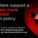 Canadians support a stronger, more principled foreign policy: MLI’s Annual Foreign Policy and International Affairs Survey