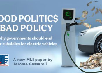 MLI paper finds electric vehicle subsidies costly, inefficient, and regressive