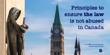 Why the consistent application of the rule of law is so crucial