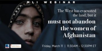 Webinar: The West has evacuated the land, but it must not abandon the women of Afghanistan