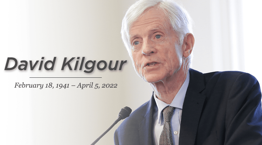 MLI mourns the passing of Senior Fellow David Kilgour | Macdonald