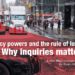 Emergency powers and the rule of law: Why inquiries matter