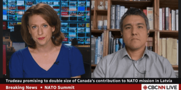 Trudeau promising to double size of Canada’s contribution to NATO mission in Latvia: Richard Shimooka on CBC News