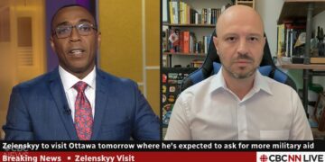 Zelenskyy visit: Balkan Devlen on CBC News
