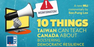 Ten things Taiwan can teach Canada about bolstering democratic resilience: Sze-Fung Lee