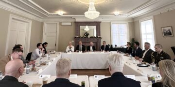 Roundtable with Latvian Defence Minister Andris Sprūds