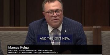 Marcus Kolga on Russian information and influence campaigns in Canada: MLI in Parliament