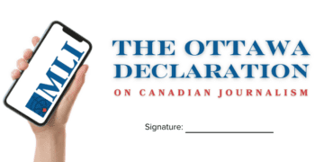 The Ottawa Declaration on Canadian Journalism