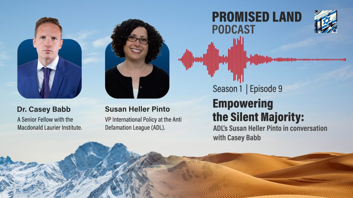 Empowering the Silent Majority: Casey Babb and Susan Heller Pinto for the Promised Land Podcast