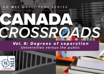 Canada at a Crossroads – Volume 6: Degrees of separation – Universities versus the public