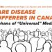 Rare disease sufferers in Canada – Orphans of “Universal” Medicare: Nigel S.B. Rawson and John Adams
