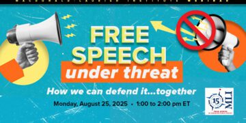 Free speech under threat: How we can defend it – together