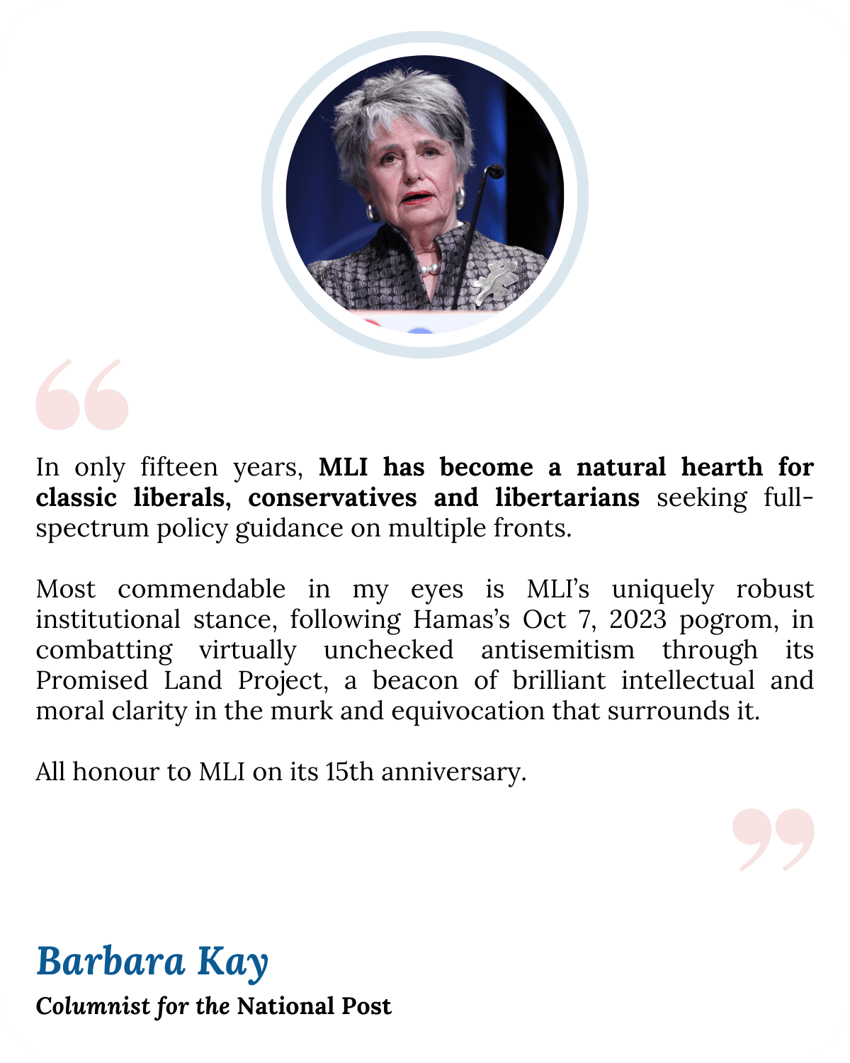 Barbara Kay - Rounded