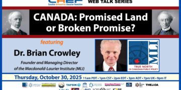 Canada – Promised land or broken promise: Brian Lee Crowley on CAEF