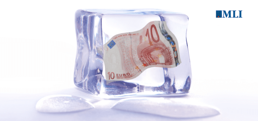 Frozen money.