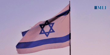 Israel flag.