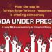 Canada under pressure – How the gap in foreign interference response is eroding democracy: Stephen Nagy