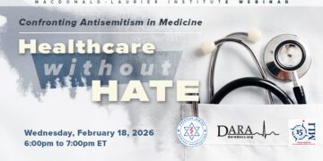 Healthcare without hate: Confronting antisemitism in medicine