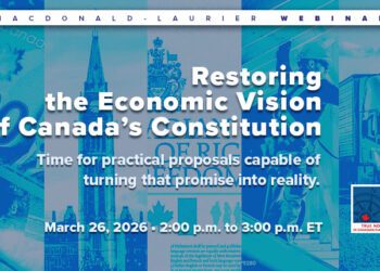 Restoring the economic vision of Canada’s constitution