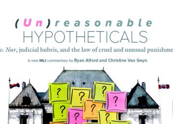 (Un)reasonable hypotheticals – R v. Nur, judicial hubris, and the law of cruel and unusual punishment: Ryan Alford and Christine Van Geyn