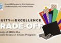 The equity excellence trade-off: A study of EDI in the Canada Research Chairs Program