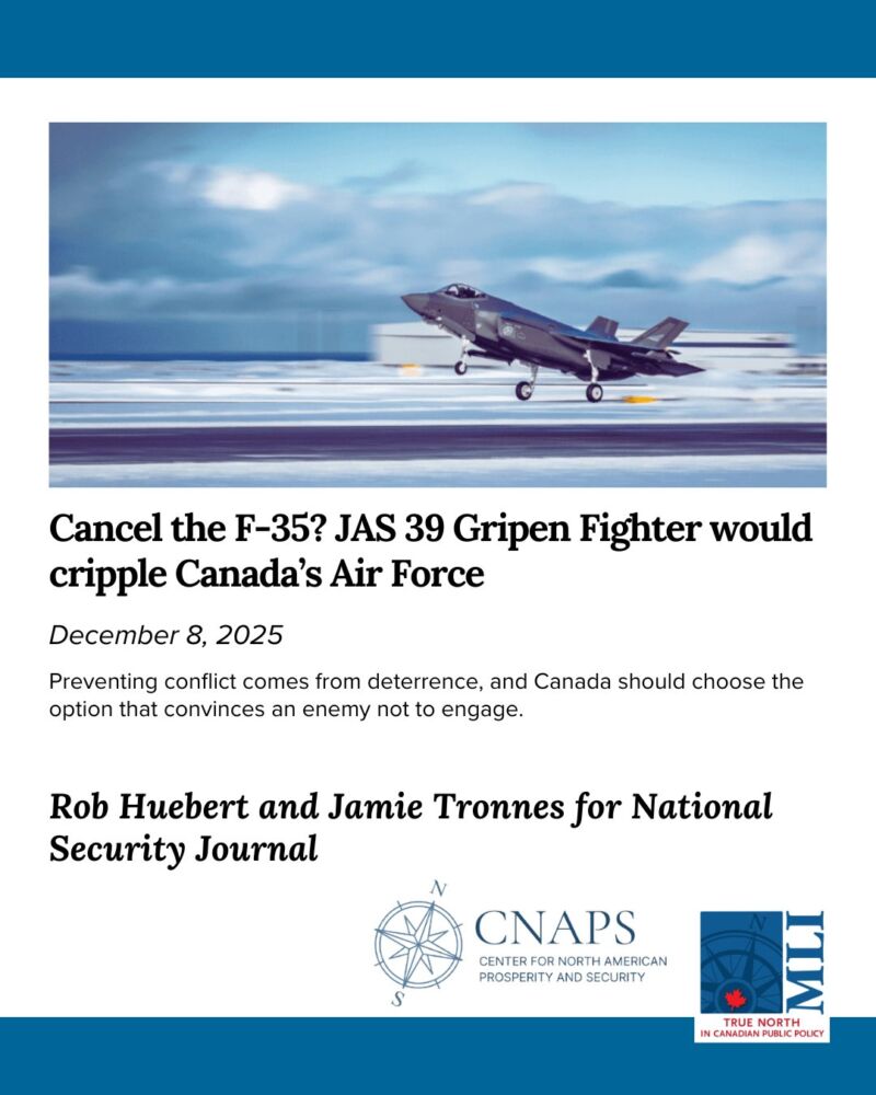 Image for the Tweet beginning: Canada’s fighter jet decision will